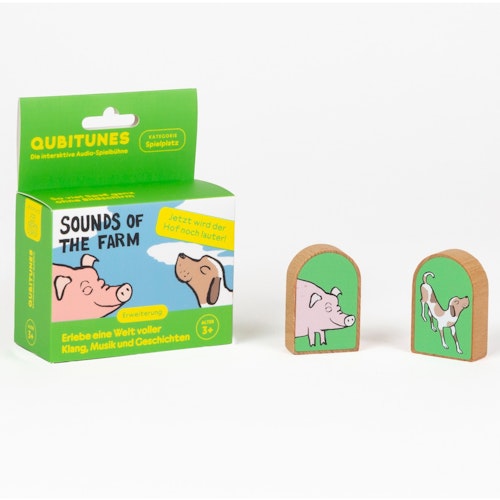 Erweiterung Sounds of the Farm Audio-Spiel für Qubitunes