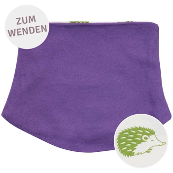 Wende Schlauchschal Fleece lila