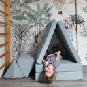 Vorschaubild Funzy Spielsofa 4-teilig Hellblau