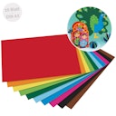 Vorschaubild Tonpapier bunt DIN A3 Block 10 Blatt recycelt