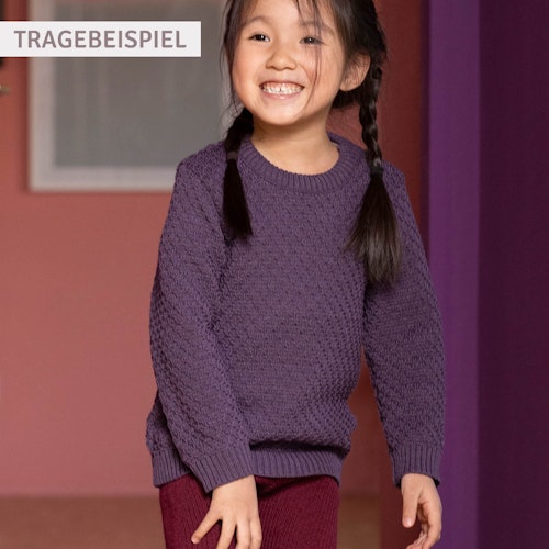 Pullover Zick-Zack Strickmuster