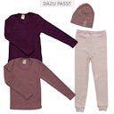 Vorschaubild Wolle Seide Leggings Bündchen