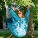 Vorschaubild Hängestuhl Comfort Bio 180 x 115 cm Habana Azure