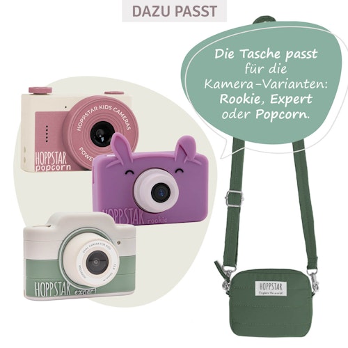 Tasche Mini für Kinderkamera laurel
