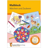Malblock für Kinder ab 5 Jahre Märchen