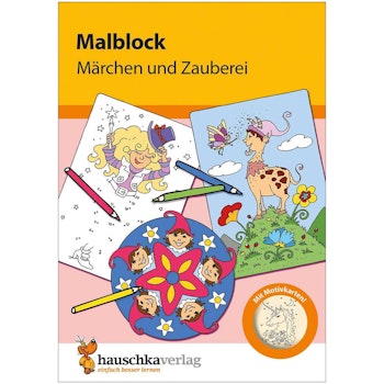 Malblock für Kinder ab 5 Jahre Märchen