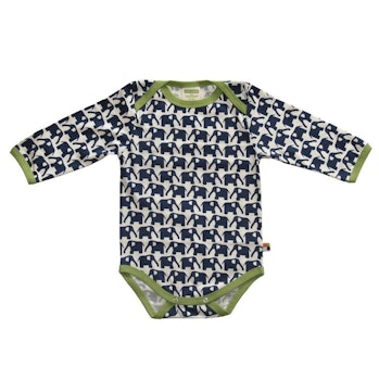 Body langarm Elefant marine
