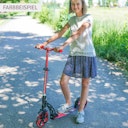 Vorschaubild Alu Scooter Türkis bis 100kg 6-99 Jahre 215/230m-Räder
