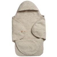 Decke für die Babyschale und Kinderwagen, Wollwalk natur