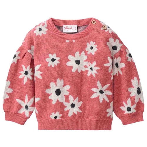 Edler Jaquardstrick Pullover