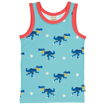 Unterhemd Dinos blau
