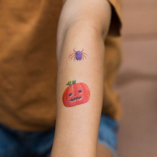 Kindertattoos mit Gruselfaktor