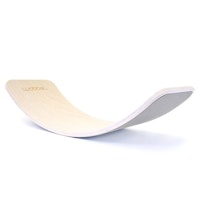 Wobbel Board original grau Filz 90 x 30 cm transparent