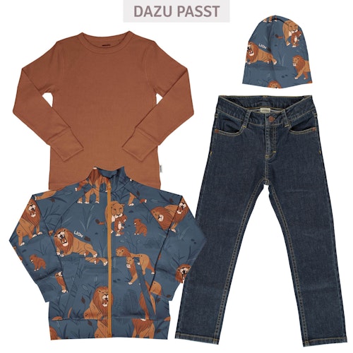 Gefütterte Jacke Nashorn