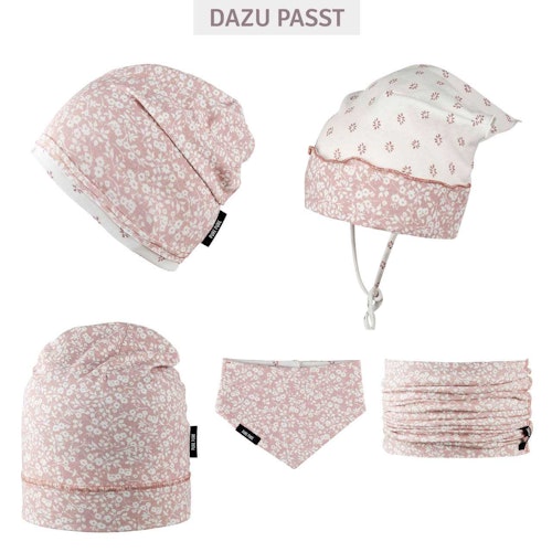 Blumen Baby Kopftuch mit elastischem Stirnband