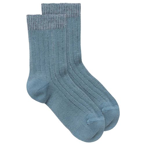 Socken People Wear Organic gerippt Uni
