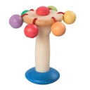 Vorschaubild Gutes Holzspielzeug für Babys 3-12 Monaten  pflanzl. gefärbt