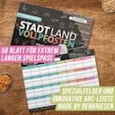 Vorschaubild Stadt Land Vollpfosten- Junior Edition A4 ab 9