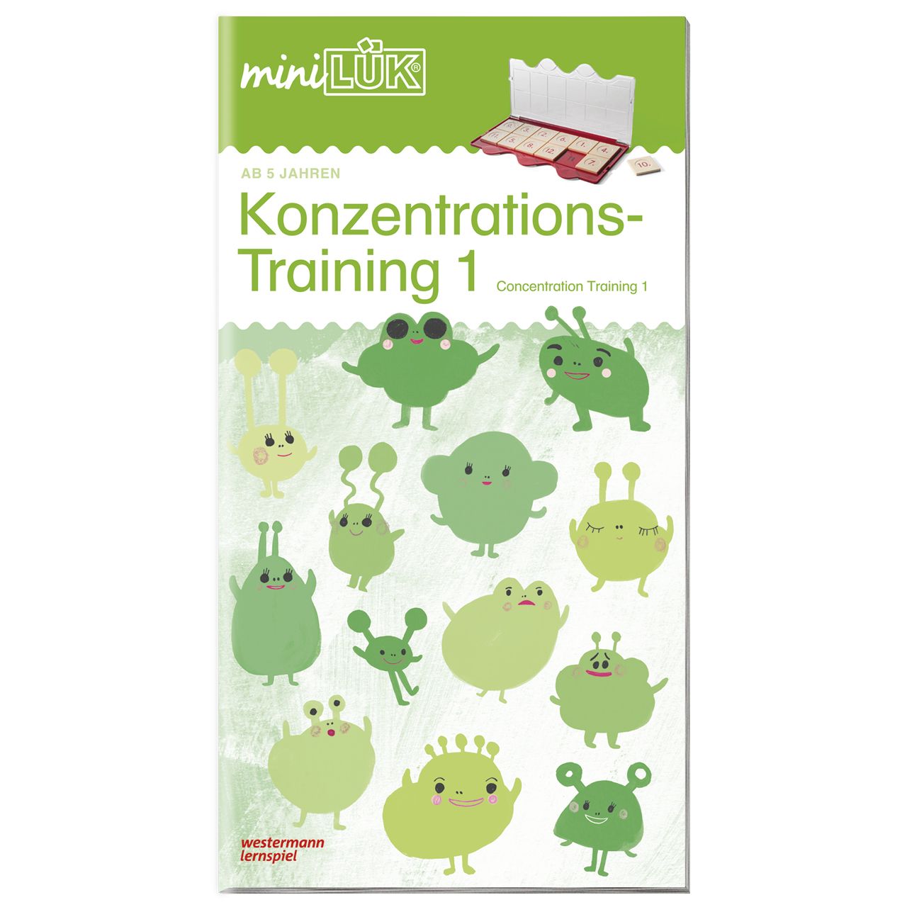 miniLÜK Übungsheft - Konzentrationstraining 1, ab 5 J.