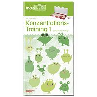 miniLÜK Übungsheft - Konzentrationstraining 1, ab 5 J.