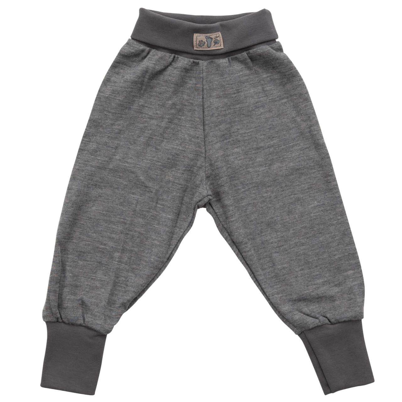 Freizeithose Lilano Wolle/Seide Bündchen
