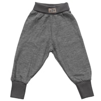 Babyhose Wolle Seide breite Bündchen