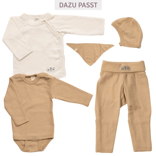Baby Wickeljacke Wolle Seide