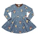 Vorschaubild Kleid Maxomorra langarm Motiv
