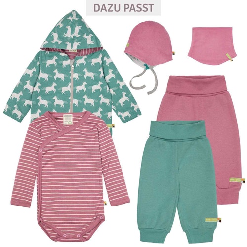 Wende Schlauchschal Fleece pink