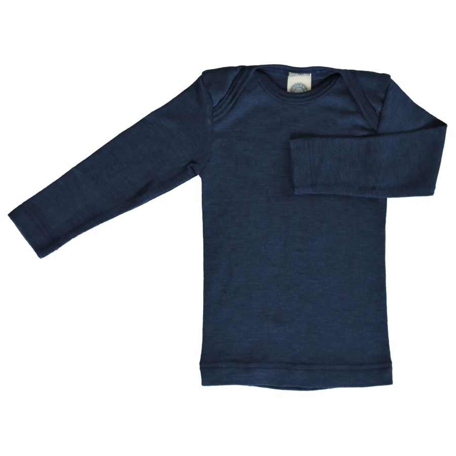 Atmungsaktives Wolle Seide Shirt