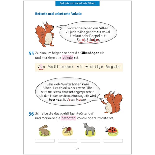 Deutsch Rechtschreibung und Diktate 3. Klasse Übungsheft
