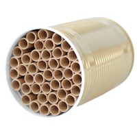 Wildbienen-Hotel in der Dose