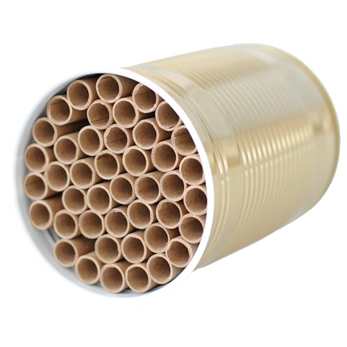 Wildbienen-Hotel in der Dose