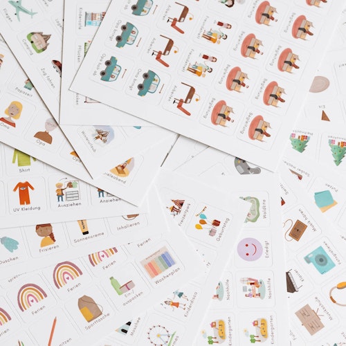 Routineplaner Tiger inkl. 525 Symbole