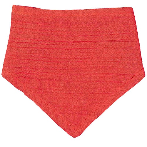 Musselin Dreiecktuch rost-rot