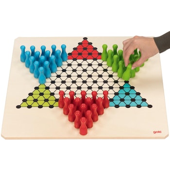 Brettspiel Halma XXL für Gross und Klein