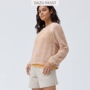 Vorschaubild Weicher leichter Damen Sommerstrick Pullover