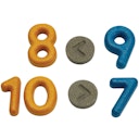 Vorschaubild Zahlen und Symbole aus Holz ab 2 Jahren