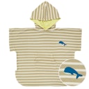 Vorschaubild Bade Poncho mit Kapuze - Streifen