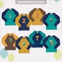 Vorschaubild Raglanshirt langarm Zahlen