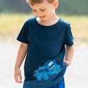 Vorschaubild Hai Shirt kurzarm gestickt