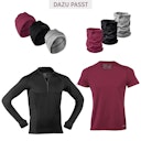 Vorschaubild Herren Wolle Seide Zip-Shirt langarm