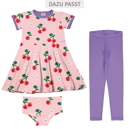 Flatterkleid kurzarm mit Alloverprint 