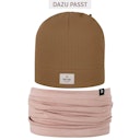 Vorschaubild Kinder Beanie uni Waffelstruktur