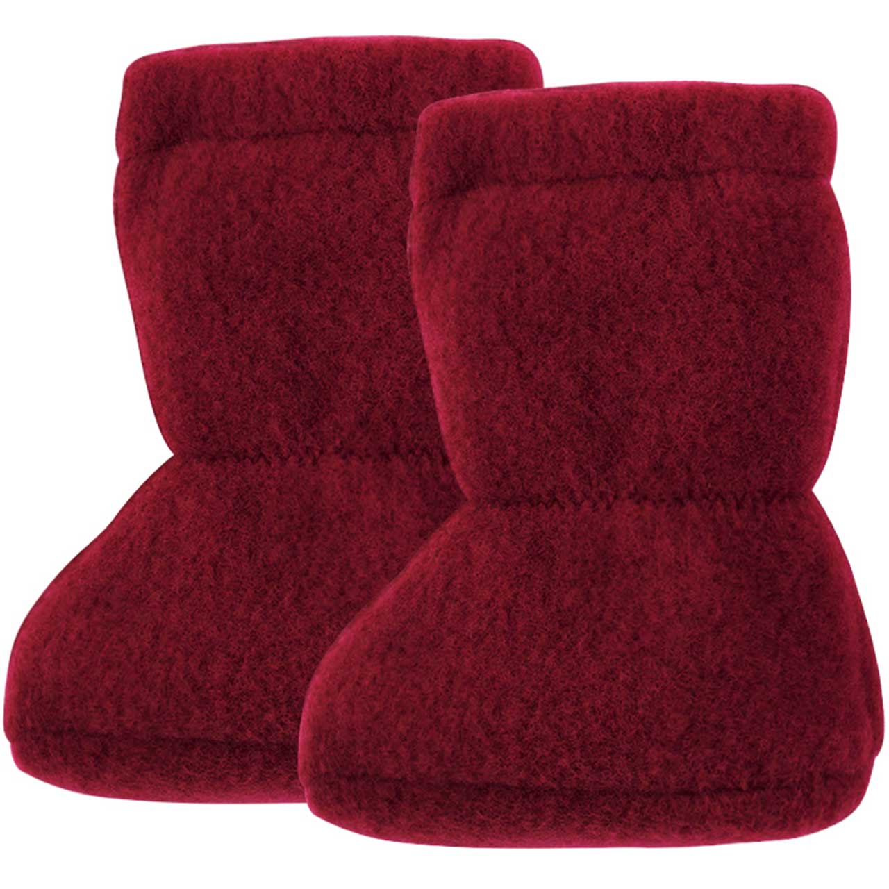 Wolle Babyschuhe als Socke