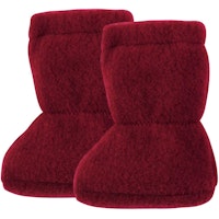Wolle Babyschuhe als Socke