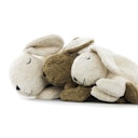Vorschaubild XL Kuscheltier & Wärmekissen Hase Dinkel