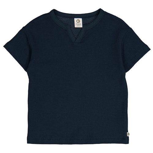 Edles T-Shirt Waffelstruktur