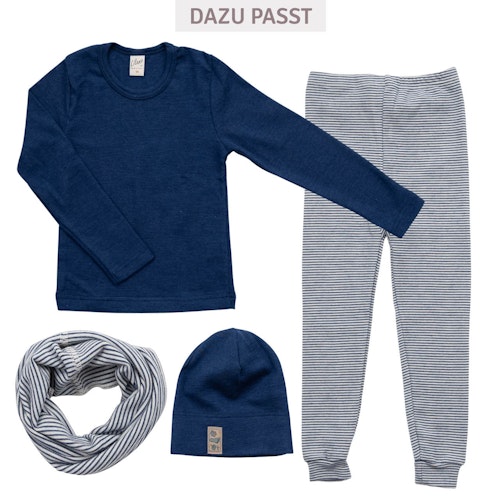 Wolle Seide Schlauchschal