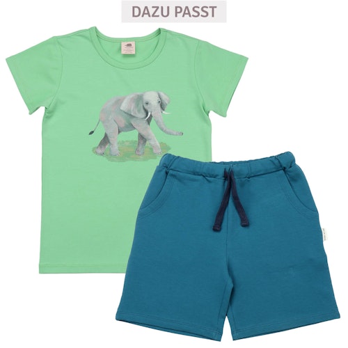 Leichte Jersey Shorts uni